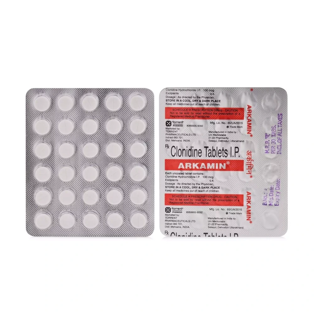Arkamin Tablet (Clonidine) Arkamin 100 mcg